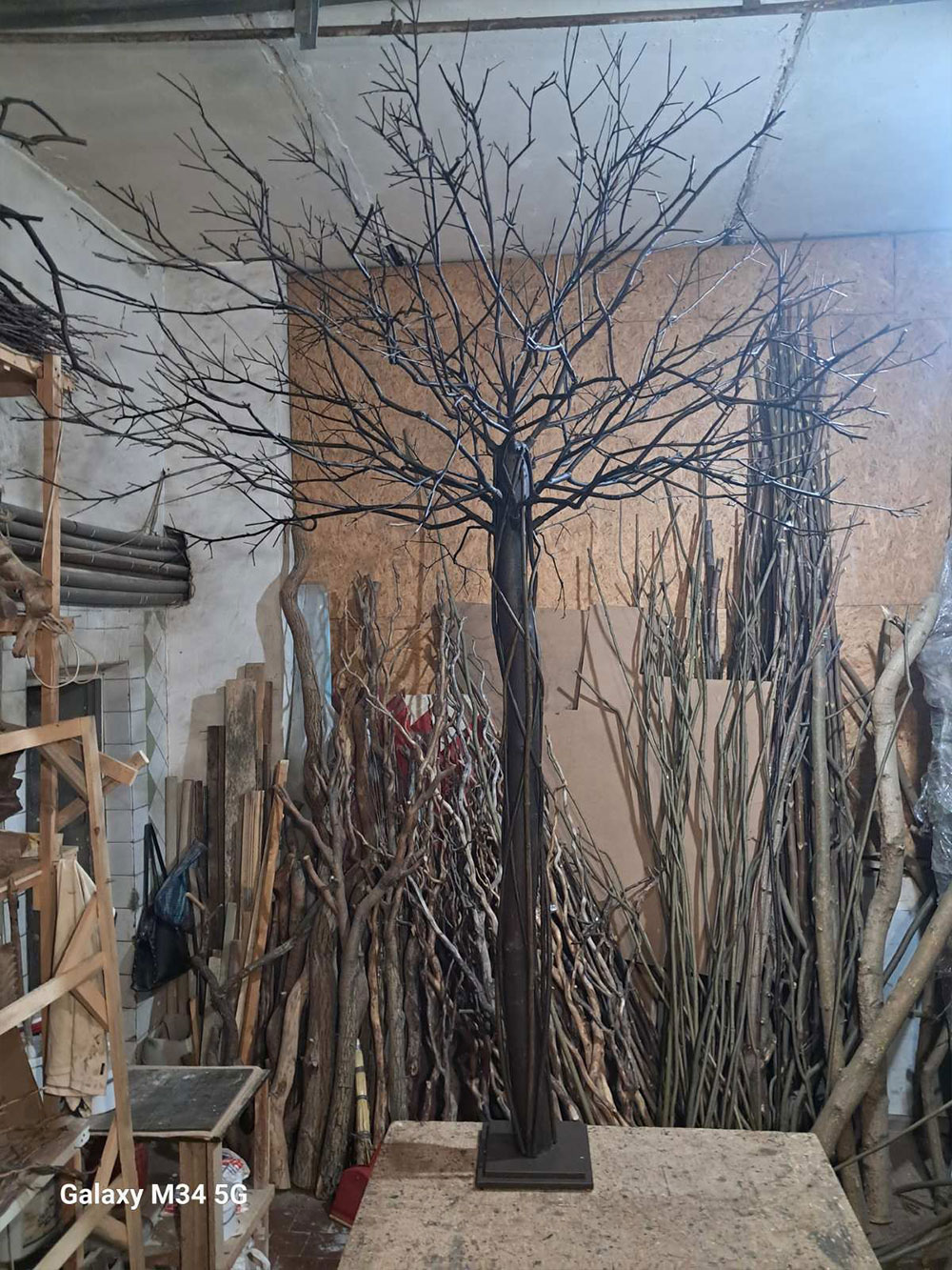 Основа (ствол и ветки) для большого дерева Эйва